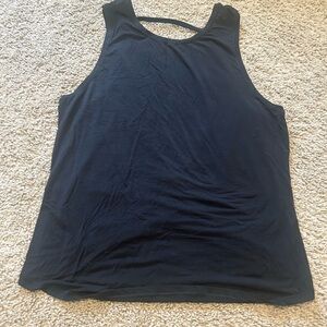 Lululemon women’s open back crop tank top.